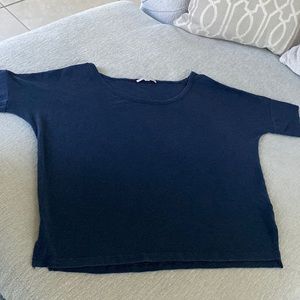 Navy blue top from the Gap